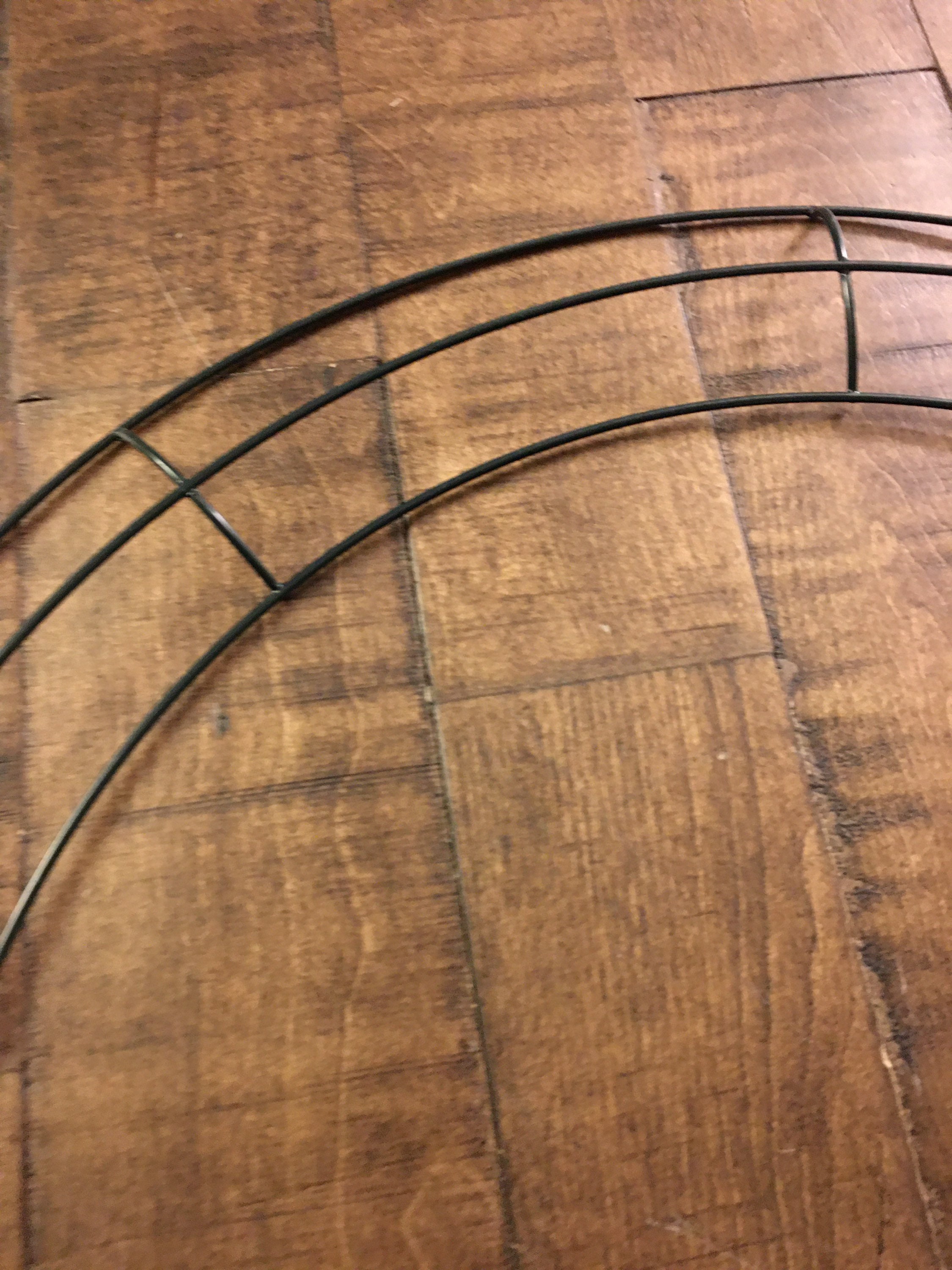 Set of 3 Large 18 Wire Wreath Frames Metal Wreath Etsy