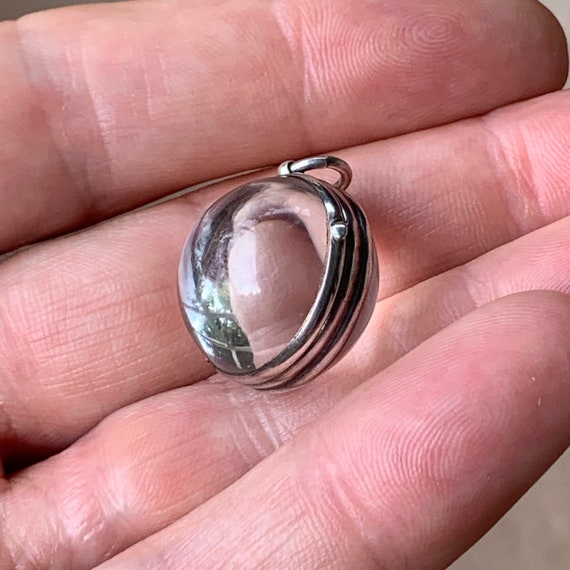 Victorian Crystal Orb Locket