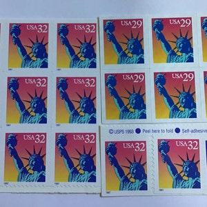 No.3122, 1997 Statue of Liberty Stamps, (17 x .32) - Mint, Unused, Collectible Condition