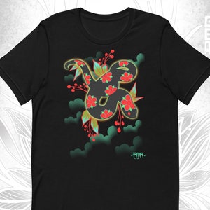 Sakura Hognose snake shirt | Japanese floral Western hognose snake shirt | Hognose snake gift | Hognose snake T-shirt