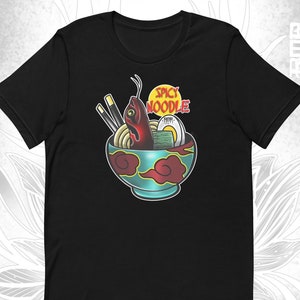 Spicy Noodle Hognose snake shirt | Western Hognose snake T-shirt | Hognose snake gift | Reptile shirt | Funny snake shirt | Ramen t-shirt