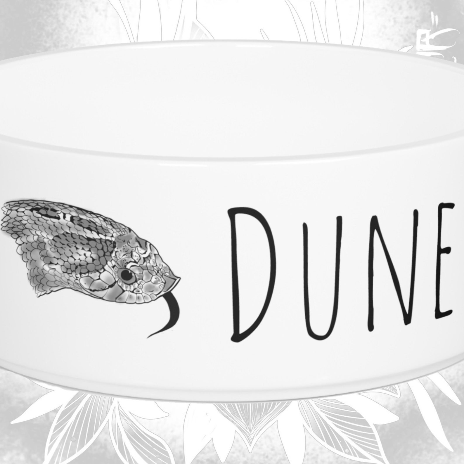 Personalized Hognose Snake Water Bowl Western Hognose Snake Etsy