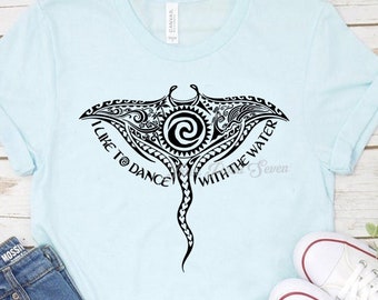 Moana Stingray Shirt, Oma Tala Shirt E0782