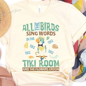 Enchanted Tiki Room T-Shirt, Tiki Room Shirt, Magic Kingdom Shirt E0705