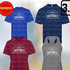 Ratatouille Dry Fit Shirt, Remy Gusteau's Polyester T-Shirt, Chefkoch Remy Shirt E0181