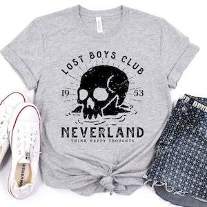 Lost Boys Club Neverland Shirt, Peter Pan T-shirt E0671