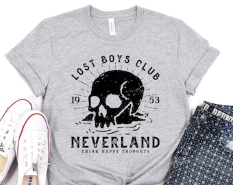 Lost Boys Club Neverland Shirt, Peter Pan T-shirt E0671