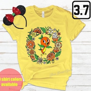 Orange Bird Shirt, Epcot Flower & Garden Festival T-shirt E0162