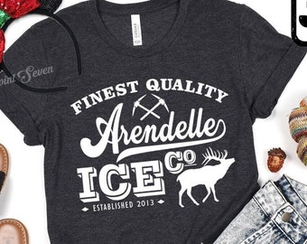 Disney Arendelle Company Shirt, Arendelle Ice, Disney Frozen Shirt, Epcot Frozen Ride, WDW Magic Kingdom Shirt, Disney Vacation - E0141