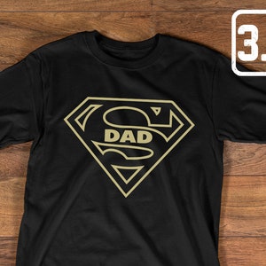 Super Dad Father&#39;s Day Shirt Gift, Superhero Dad T-shirt, Best Gifts for Papa, New Dad Tee Shirt 10030