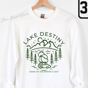 Lake Destiny A Goofy Movie Sweatshirt, Fall Camping Sweatshirt For Men and Women, Family Vacation Magic Kingdom Sweatshirt E0231