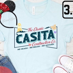 Encanto Shirt, The Classic Casita Construction Co. T-shirt, Casa Madrigal Shirt E0500