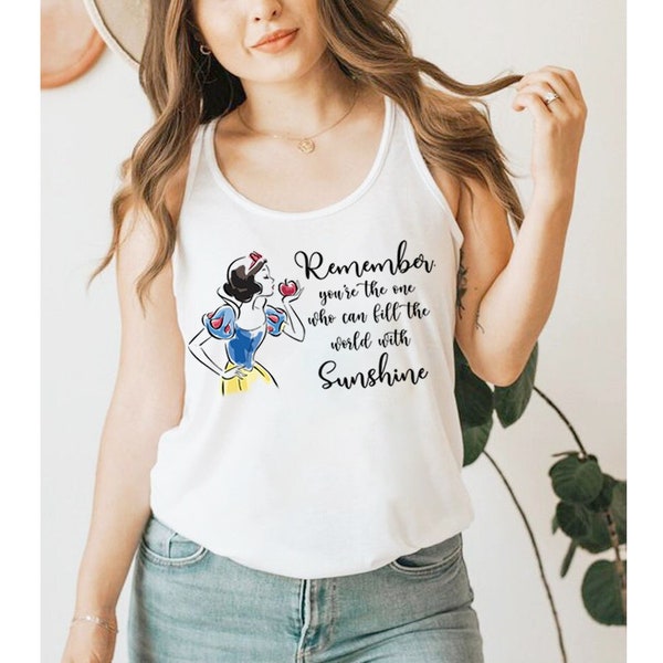 Schneewittchen Tank Top, Disney Frauen Shirt, Magic Kingdom Shirt E0618