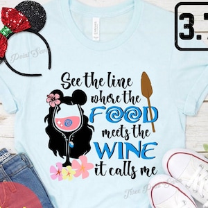 Moana Shirt It Calls Me, Disneyland Food and Wine Festival, Epcot Family Friends Matching Shirt, Disney World Family Vacation Shirt E0521