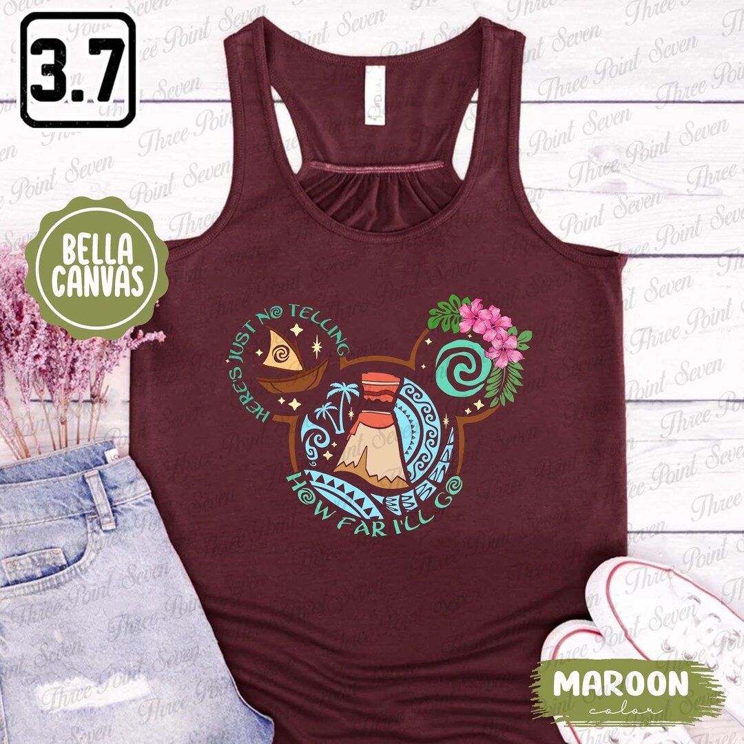 Moana Hawaiian Tank Top, Polynesian Tank Top E0784 - Etsy Israel