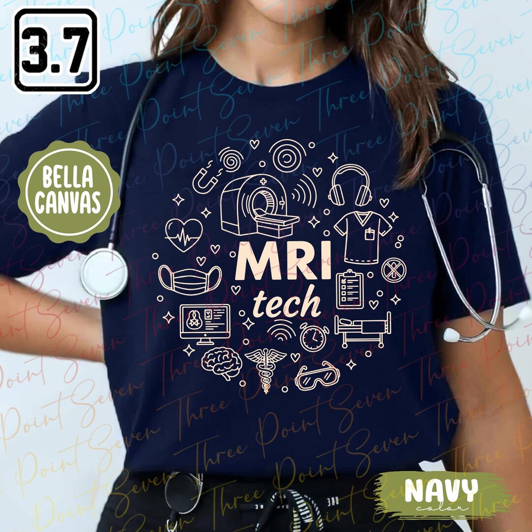 Mri Merch MRI Tech Shirt, MRI Technologist T-shirt, MRI Tech Tee, Rad Tech Gift ...
