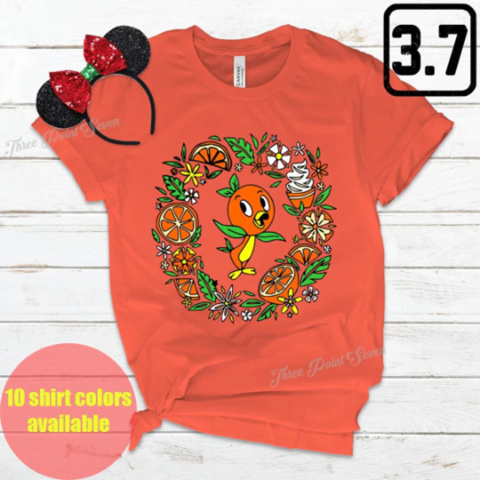 Funny Orange Bird Shirt Disney Bird Shirt Epcot Flower & Etsy