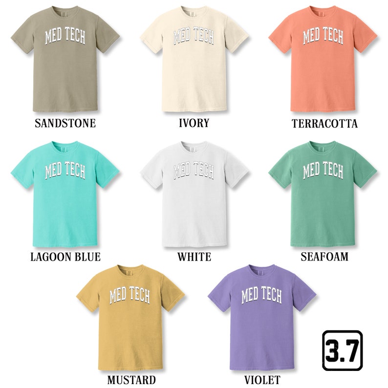 Comfort Colors Medical Technician Shirt, Med Tech Shirt, Medical