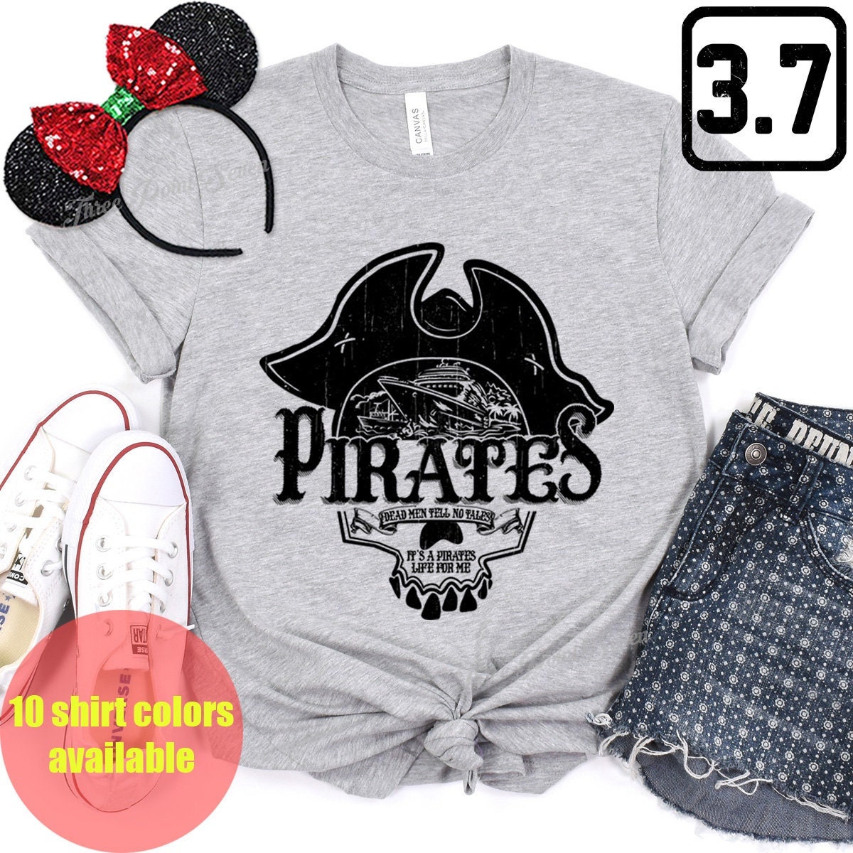 Discover Disney Cruise Pirates Shirt, Dead Men Tell No Tells, Magic Kingdom Pirates Life T-shirt, Disneyworld Shirts