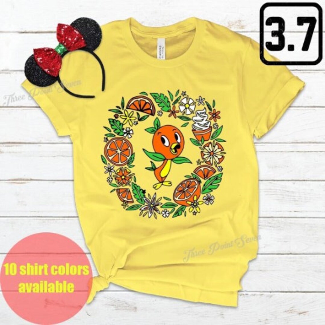 Funny Orange Bird Shirt Disney Bird Shirt Epcot Flower & Etsy