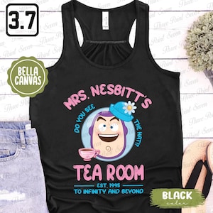 Buzz Lightyear Toy Story-tanktop, Mrs. Nesbit's Tea House-tanktop E0487