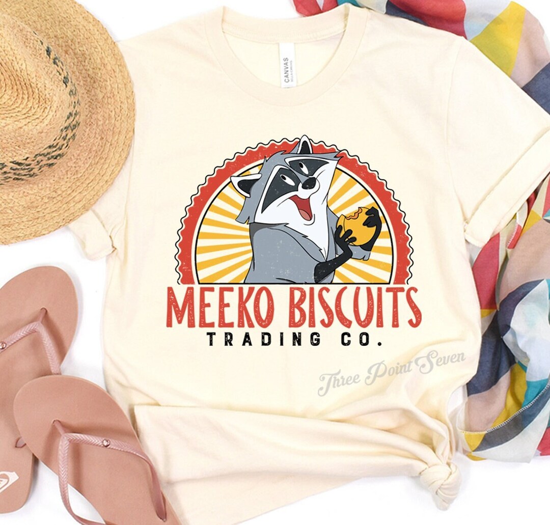 T-shirt Pocahontas Meeko Flit Unisexe - Coton - Marque Gildan - Neuf Sans étiquettes - Taille Au Choix