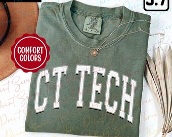 Comfort Colors CT Tech Shirt, CT Technologist Shirt TH0039-17