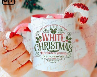 Christmas Movie Mug, Christmas White Movie 1954 Mug TH0077