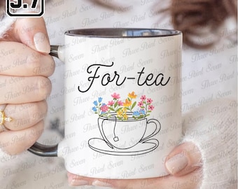 Taza floral de 40 cumpleaños, regalo de 1986, TN0705