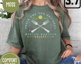 The Little Mermaid Comfort Colors Shirt, Dinglehopper Shirt, Ariel Princess T-Shirt E0956