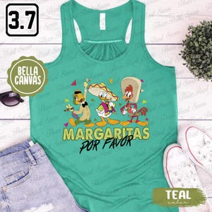 Canotta I Tre Caballeros Margaritas Por Favor E0750
