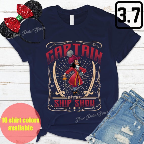 Captain Hook Peter Pan Shirt, Disney Cruise Matching Family Shirt, Villains  Shirt, Funny Disney Halloween Shirt, Family Vacation Shirt E0522 