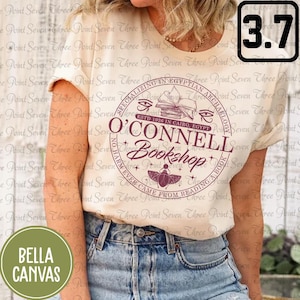 O&#39;Connell Bookshop Shirt, Mummy Shirt, Gift for Movie Lover E8080