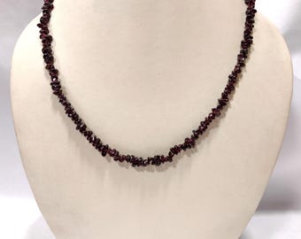 AAA + Granat Splitter Halskette: Lose Edelstein Schmuck Versorgung