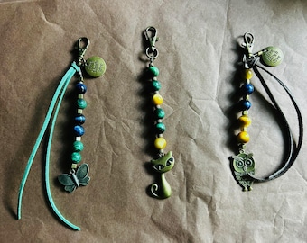 Spirit Animal Purse Flair (Cat, Owl, Butterfly)