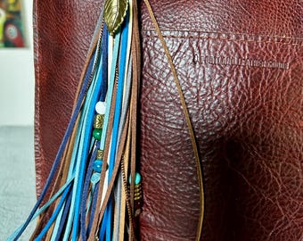 Colorful Boho Tassel (Brown, Blue, Navy, Gray, Cream)