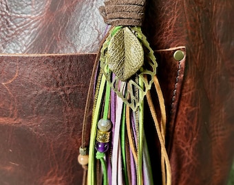 Colorful Boho Tassel (Green, Lime, Purple, Lavender, Brown, Cream)