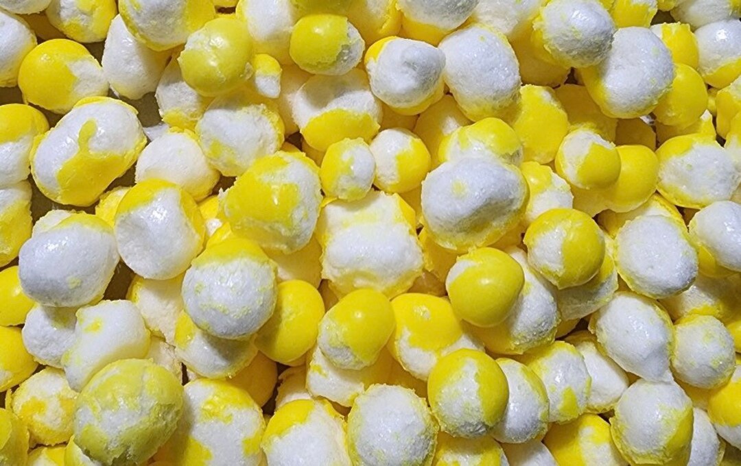 1 FULL Pound of Freeze Dried Lemonheads Etsy