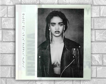 Rihanna poster wall decoration photo print 24x24 inches