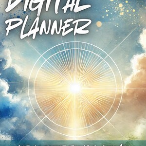 Christian Focus Digital Planner, Faith-Based Undated Planner, Bible Study & Prayer Journal, God-Centered Life Organizer, Spiritual Planner