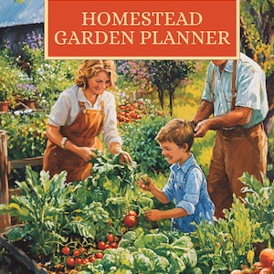 Homestead Garden Planner | Printable Gardening Journal | Vegetable & Herb Garden Organizer
