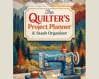 Planer projektów i organizer zapasów Quiltera (do pobrania w formacie PDF)