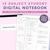 Coding/programming Template Digital Notebook, for Computer Science ...