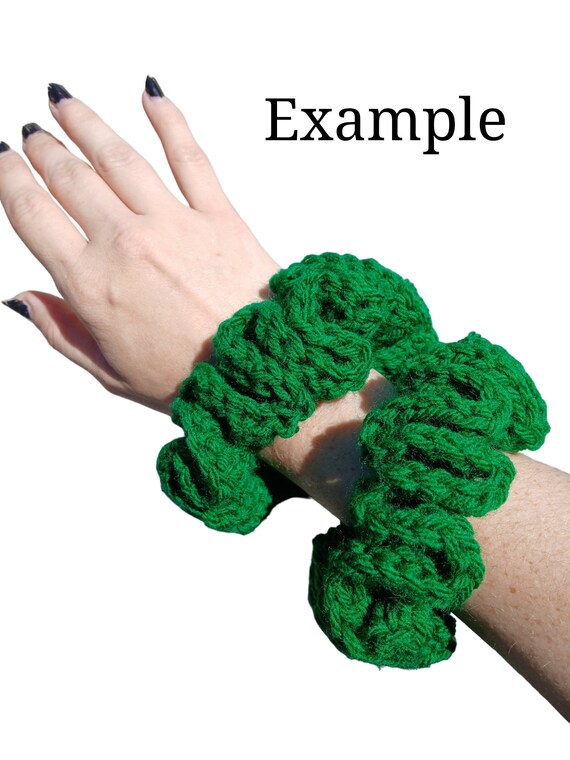 Mystery Color Crochet Hair Scrunchies, Two Pack, Blind Bag  display picture 1