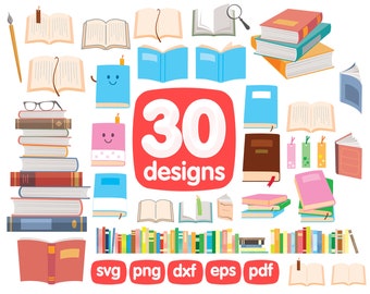 Download Open Book Clipart Etsy