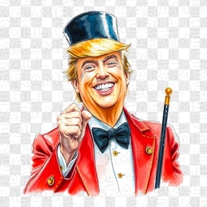 Donald Trump Magician PNG