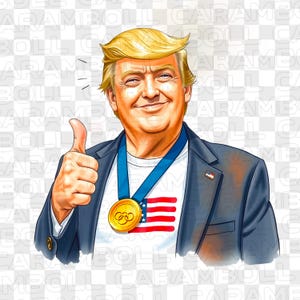 Donald Trump Champion PNG