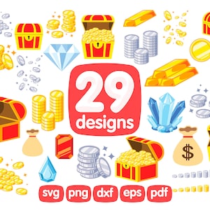 29 Monete Clipart Svg, Money Clipart, Coin Clipart, Gold Clipart, Gold Coin Clipart, Gold Coins Clipart, Coin Purse Clipart
