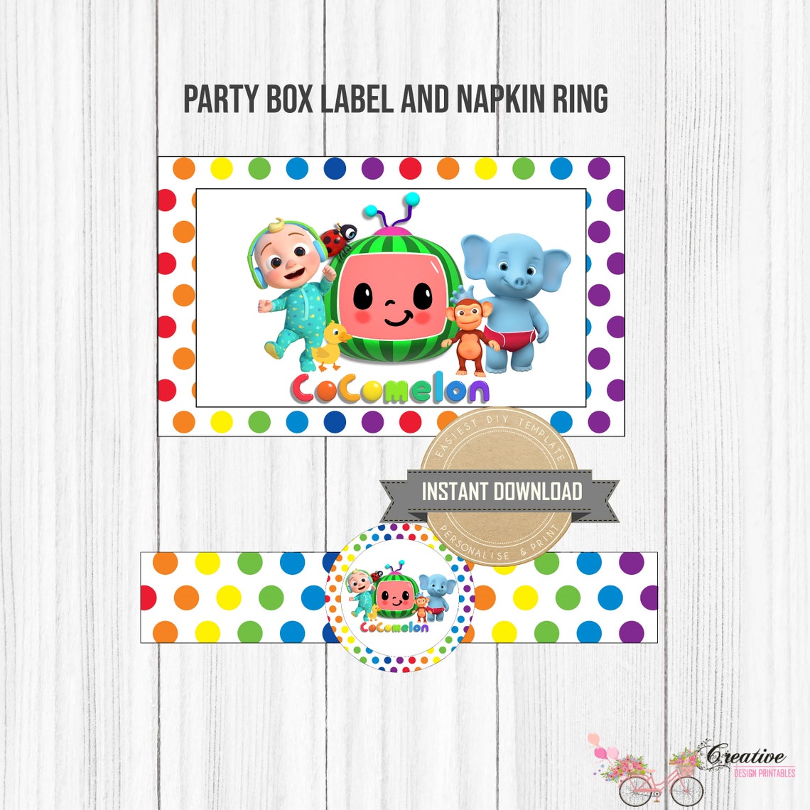 COCOMELON PARTY Printables/Cocomelon Party/ Party Printables | Etsy