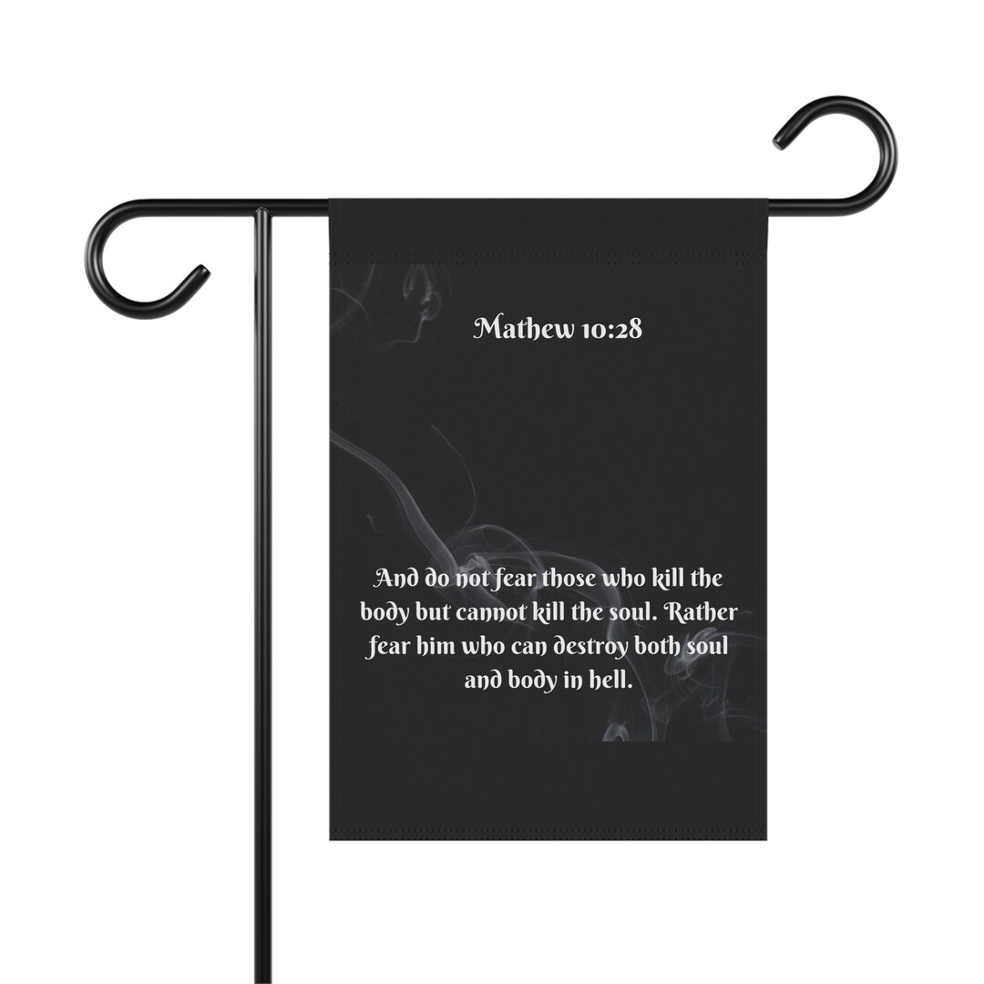 Bibles Verse Garden & House Banner Christian Banner Gift Idea Etsy